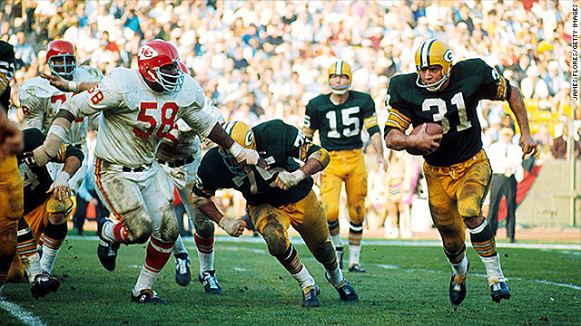 First NFL Football Superbowl