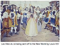 women brought to colony