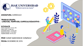 Timeline: LÍNEA DEL TIEMPO DEL CURRÍCULO EDUCATIVO