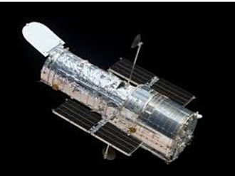 Hubble space telescope launched