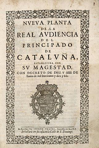 Decretos de Nueva Planta