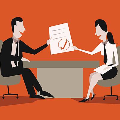 Timeline: Этапы оформления нового сотрудника на работу