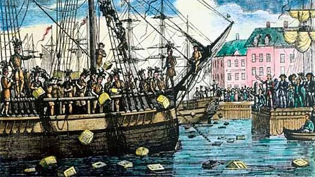 Motín del té de Boston
