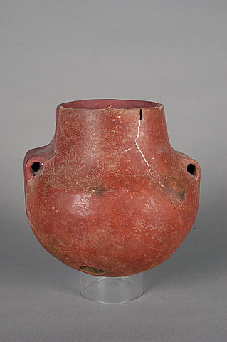 Vaso pintrado a la Almagra