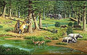 Época del Paleoceno (Era cenozoica, Período terciario)