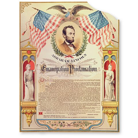The Emancipation Proclamation goes into effect