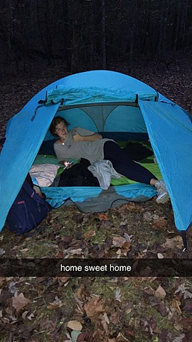 Went camping with the Outdoor Club!