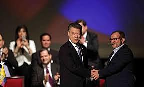 Acuerdo de paz definitivo con las Farc.