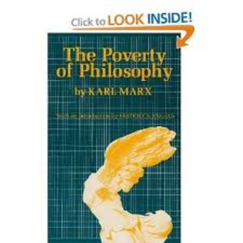 The Poverty of Philosophy