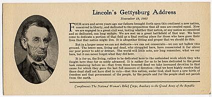 Gettysburg Address