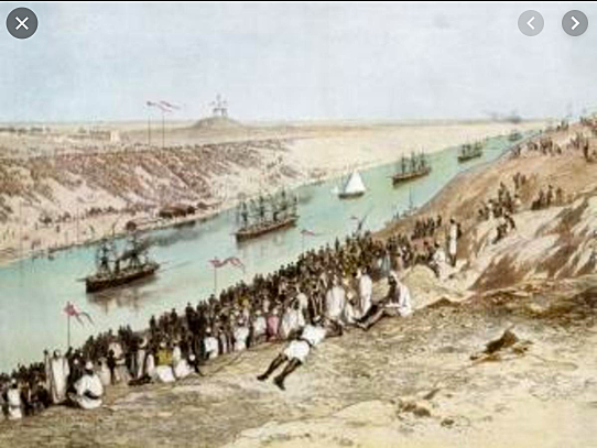 Building of the Suez Canal
