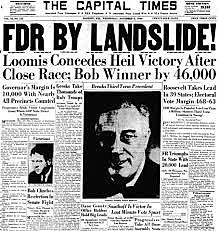 Roosevelt Re-Elected