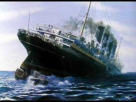 Lusitania sinks