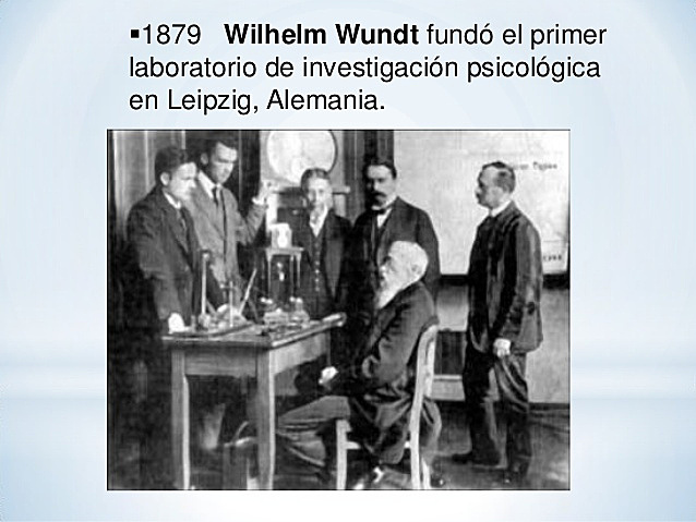 nacimiento de la psicología científica