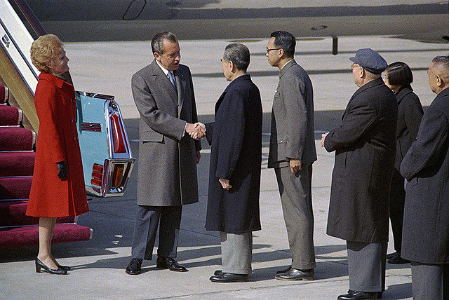 Nixon visits China