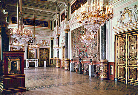 Создание парадных интерьеров Большого Эрмитажа