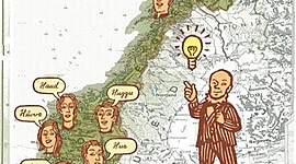 Timeline: Språkhistorien