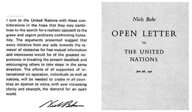 Open Letter to the United Nations