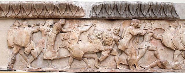 Frisos del Tesoro de los Sifnios