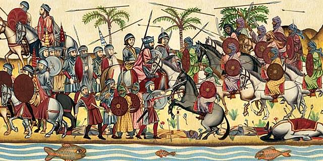 Llegada de los musulmanes a la Peninsula Iberica