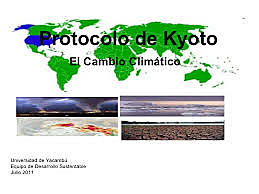 JAPON    PROTOCOLO DE KIOTO