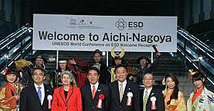 AICHINAGOYA CONFERENCIA MUNDIAL SOBRE A EDUCACION PARA O DESAROLLO SOSTIBLE chinagoya	CONFERENCIA M