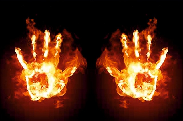 Primer fuego provocado por el hombre