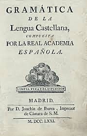 Publicación de la primera gramática de la lengua española