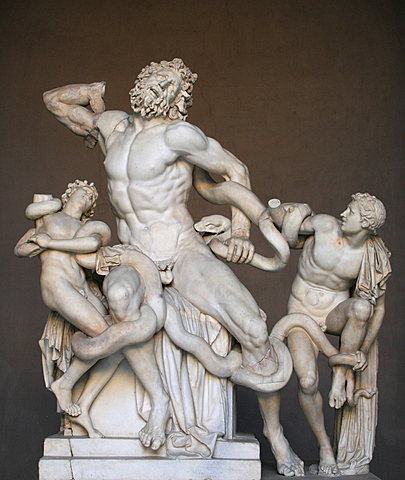 Laocoonte y sus hijos
