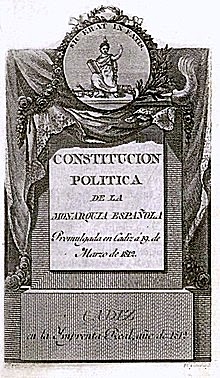 Redactan la constitución de 1812