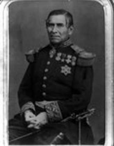 Juan Almonte returns to Mexico