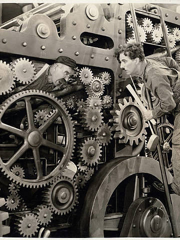 Nº 32  Modern Times. Charles Chaplin