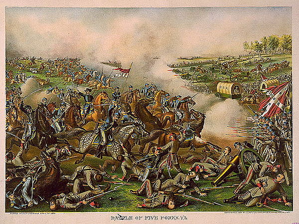 The Battle of Five Forks
