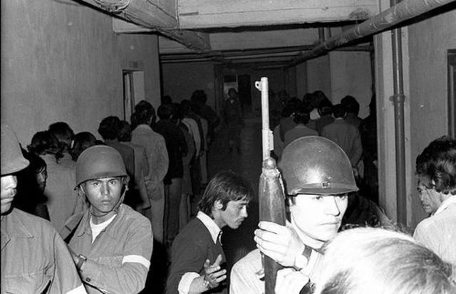 People are Taken to Chile Concentration Camps