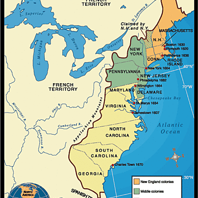 Timeline: Major Events in U.S. History Between 1600-1700