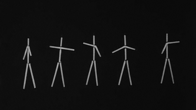 Morin - La narration figurée, montage video - Stop motion / "Les Allumettes animées", d’Emile Cohl.