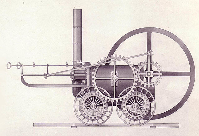 Primera máquina de vapor de alta precisión de Trevithick