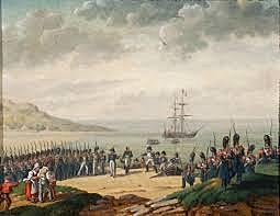 Napoleón desembarca en Cannes