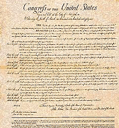 U.S. Bill of Rights ratified.