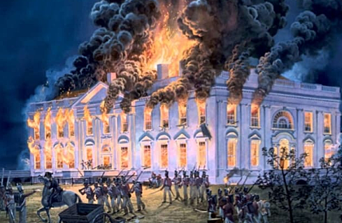 Fire Attack on White House