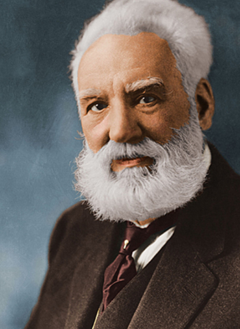 Alexander Graham Bell Invents Telephone