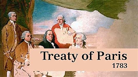 The Treaty of Paris.