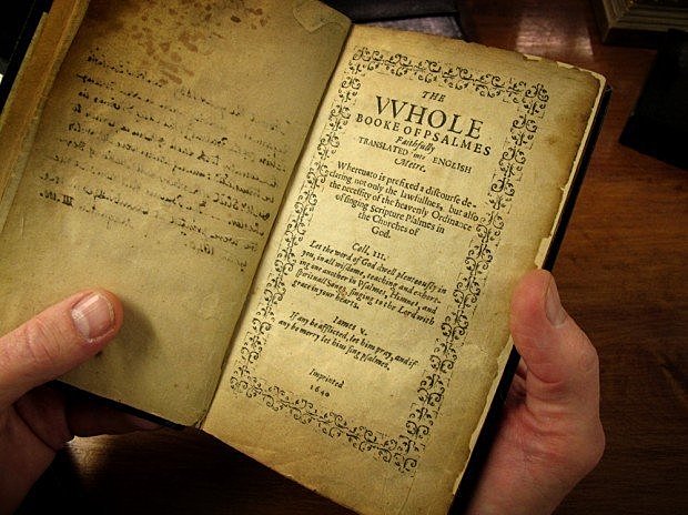 1640-1st book printed in North America