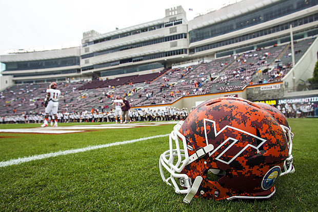 First football game at Virginia Tech