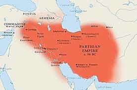 161-166 CE, Parthia fought with the Roman Empire
