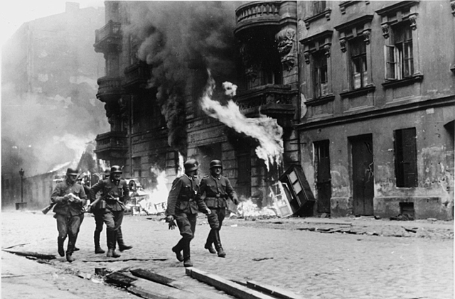 Beginning of Warsaw Ghetto Revolts