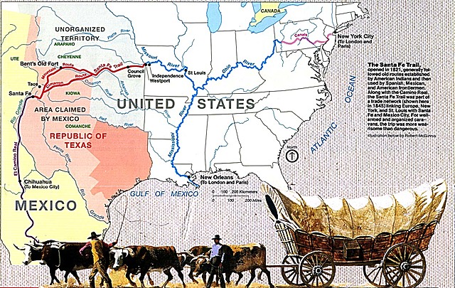 William Becknell and the opening of the Santa Fe Trail