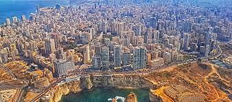 L'estatua es traslladada a Beirut