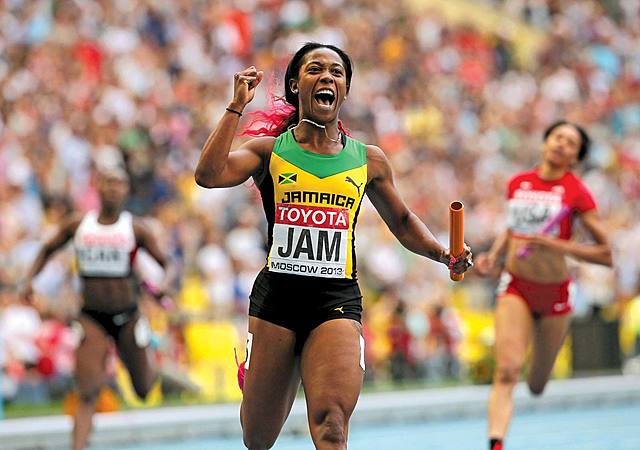 Olimpic games athletics 100 m female 2008