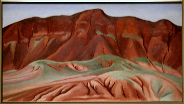 O'Keefe's first Ghost Ranch paintings